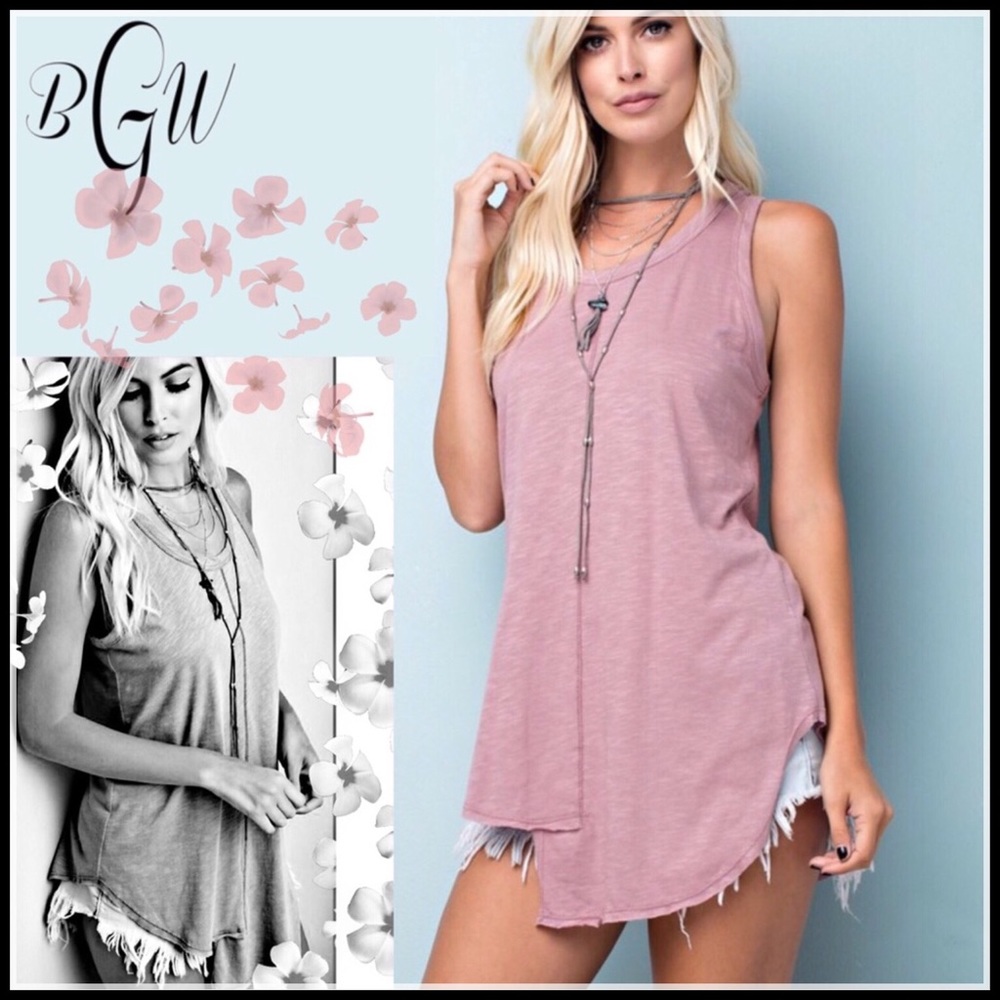 🌺🆕5⭐️Comfy Asymmetrical Jersey Top